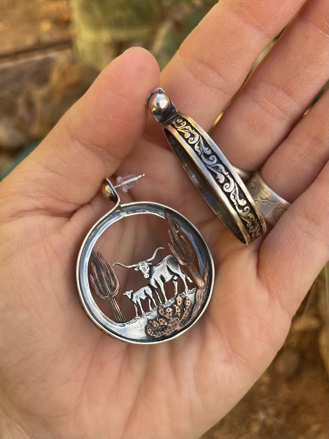 Momma Cow Earrings