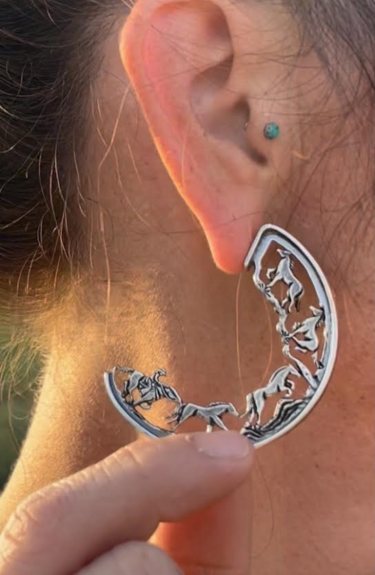Rock Footed Remuda Earring