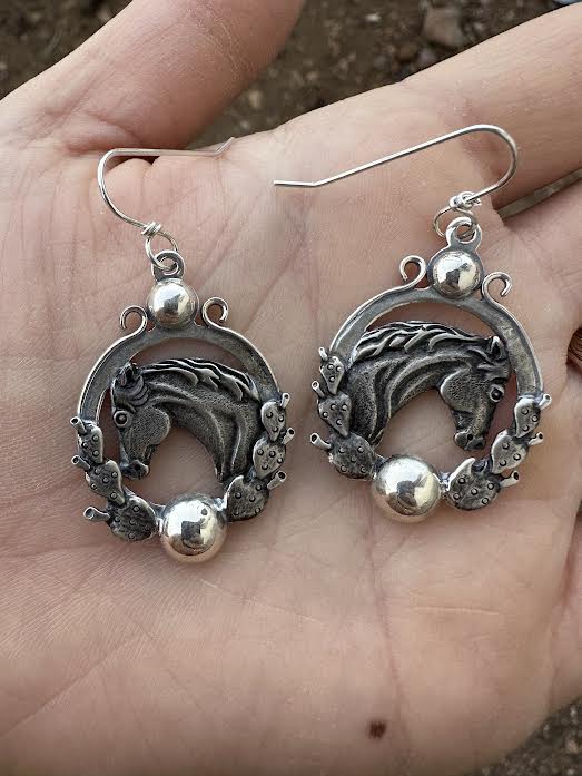Horse Head Earrings