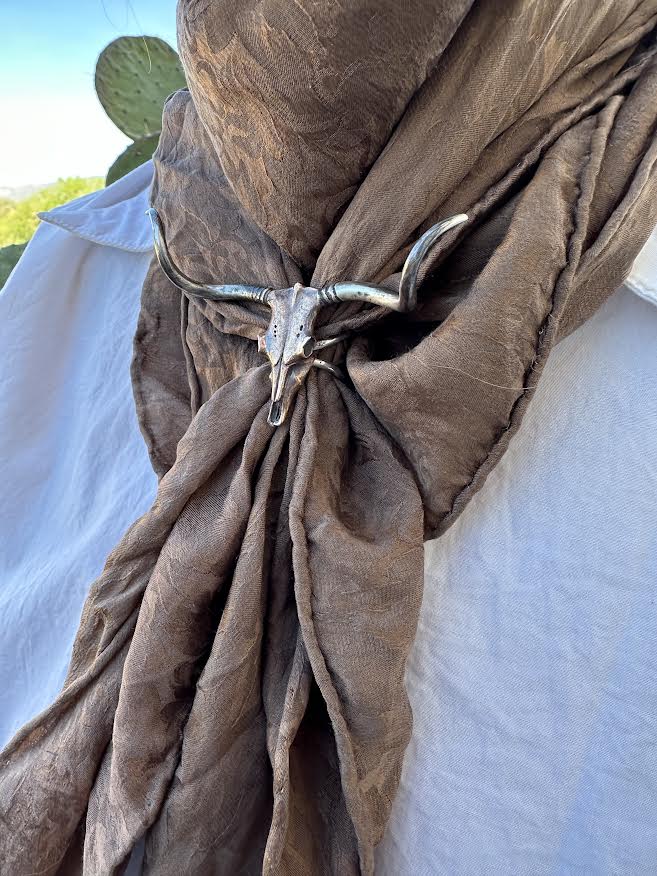 Long Horn Scarf Slide