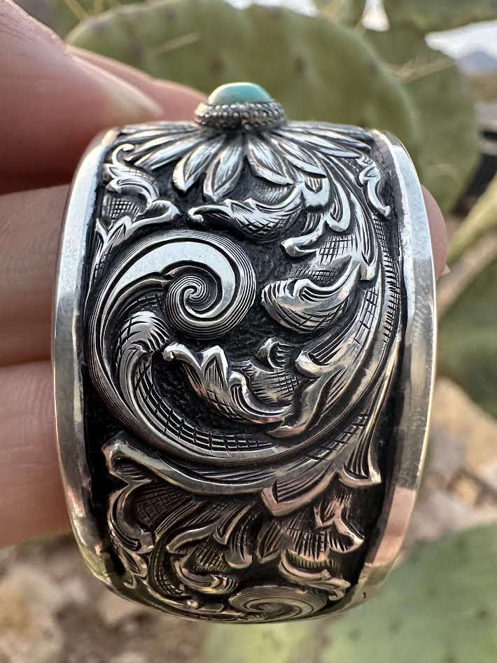 Three Flowered Cuff