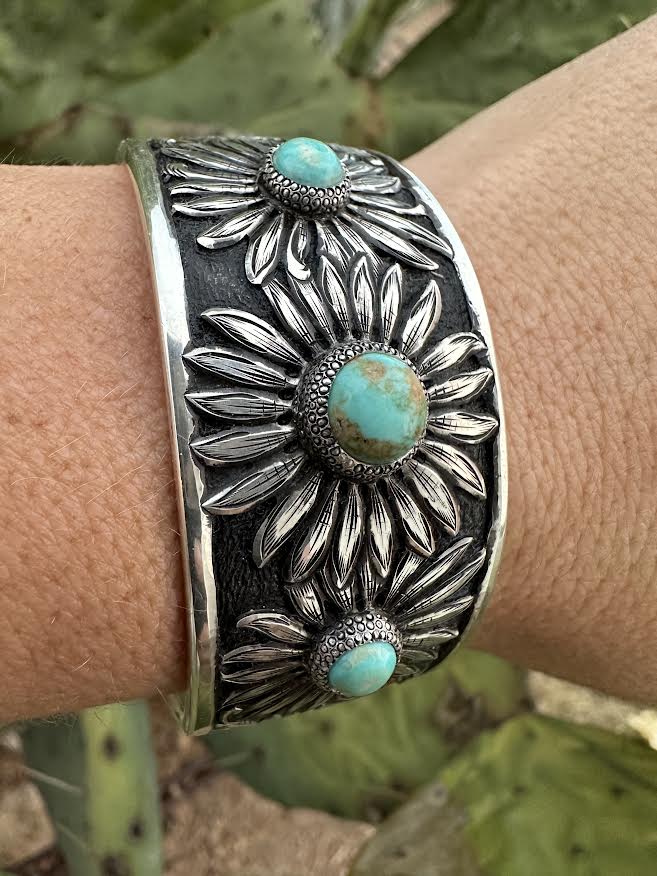 Three Flowered Cuff