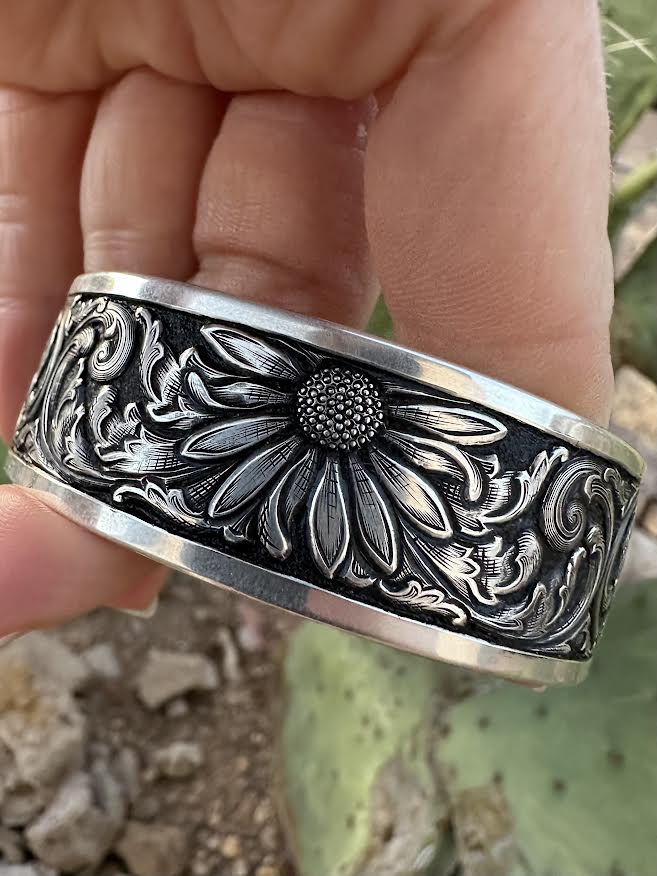 Single Point Engraving Cuff