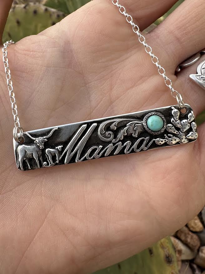 Mama Bar Necklace