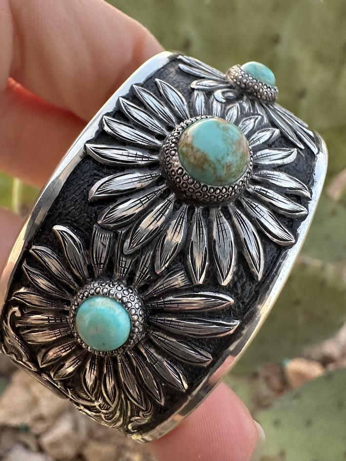 Three Flowered Cuff