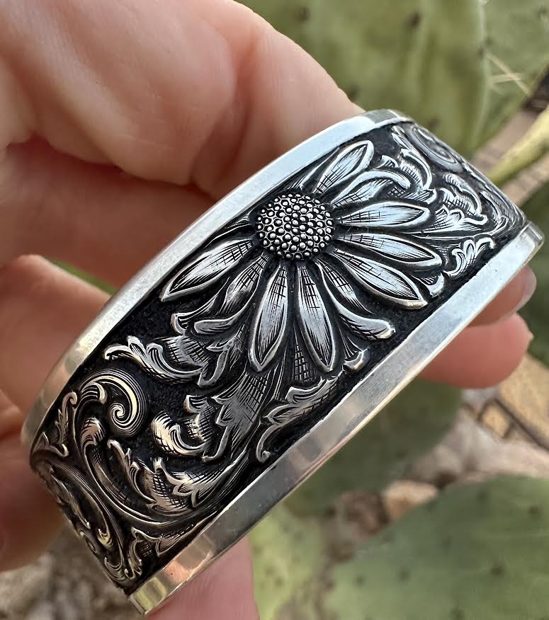 Single Point Engraving Cuff