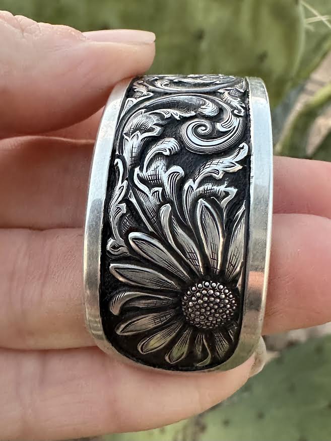 Single Point Engraving Cuff