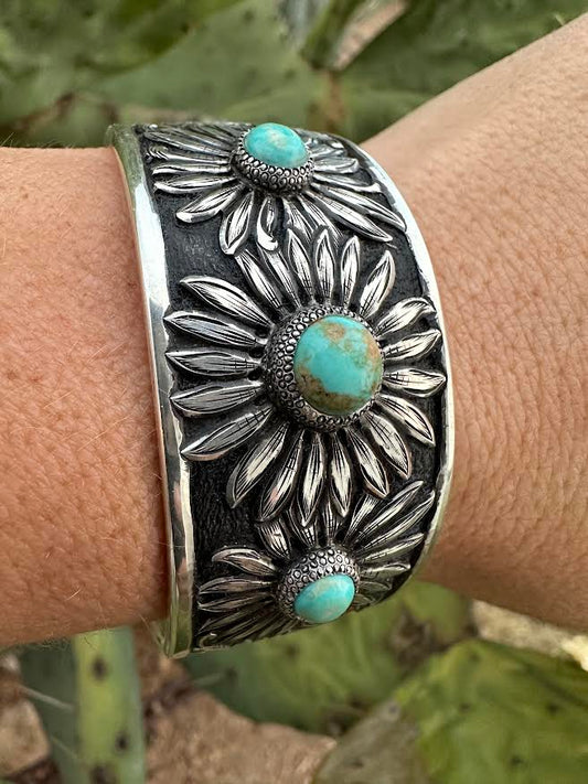 Three Flowered Cuff