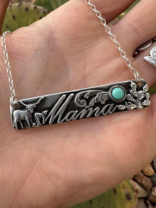 Mama Bar Necklace